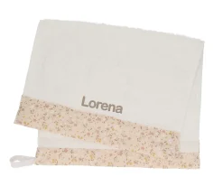 Toallas De Guardería^Cristina de Jos'h Toalla Guardería Mini Wild Flower Personalizable