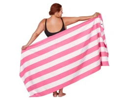 Best Toalla Playa Extra Large Microfibra Cabana Malibu Pink Personalizable Niños Toallas|Toallas Playa Niños