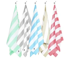 Toalla Playa Large Microfibra Cabana Azul Pastel Personalizable Niños Toallas Playa Niños|Regalos Para Madres