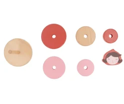 Outlet Torre Apilable Little Red Personalizable Regalos Para Bebés|Juguetes Para Niños De Un Año