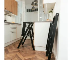 Best Torre de Aprendizaje Step'n'Fold Wooden Niños Juguetes Montessori|Mobiliario Infantil