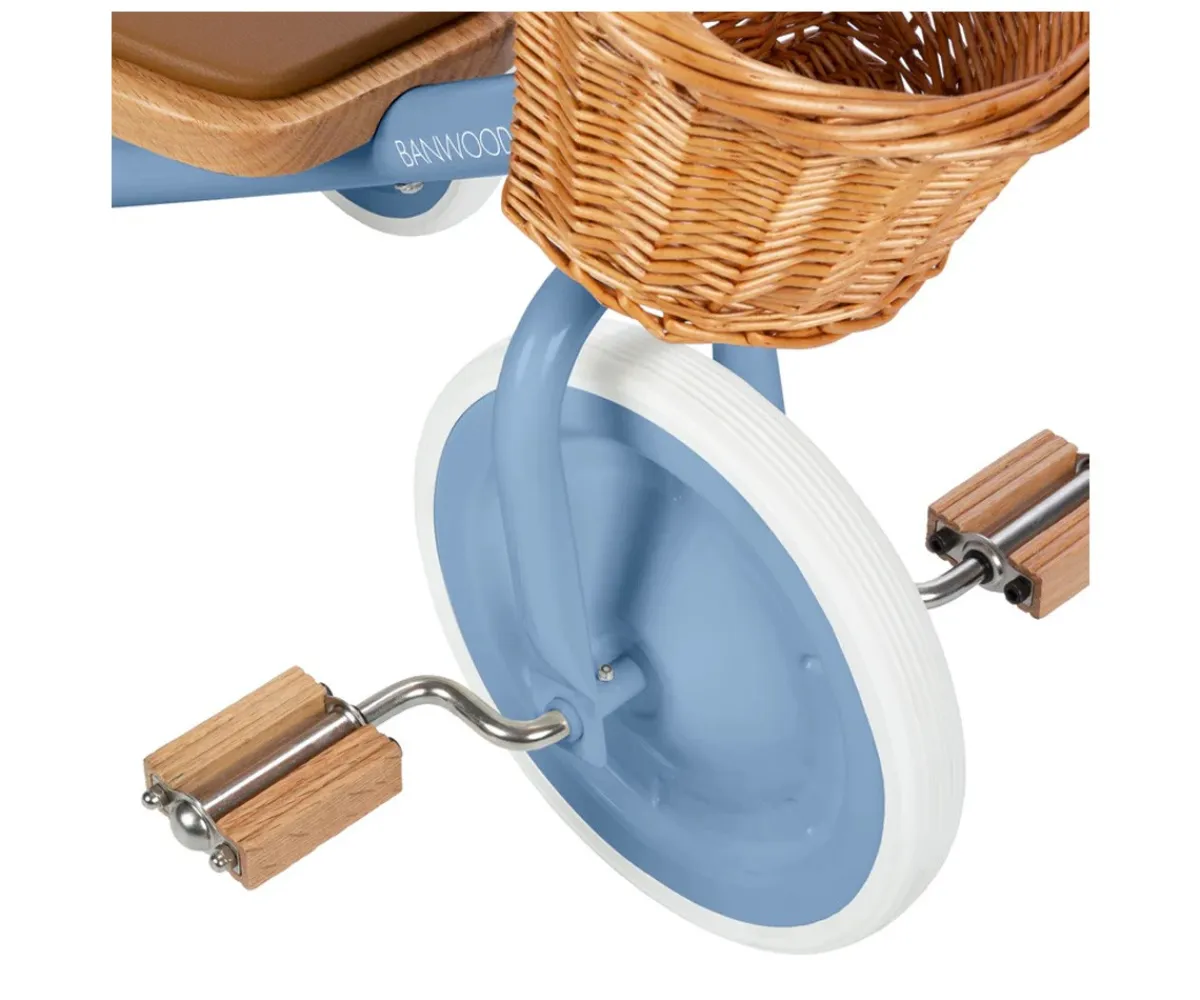 Outlet Triciclo Vintage Blue Niños Juguetes Niños 3 Años|Juguetes Para Niños De 18 Meses