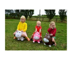 Sale Vaca Saltarina Junior Bella Azul Pastel Niños Juguetes Niños 3 Años|Juguetes Para Niños De 18 Meses