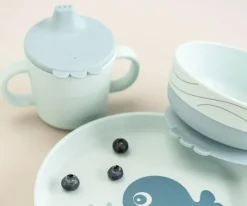 Vajilla Infantil^Done by Deer Vajilla Foodie Wally Blue