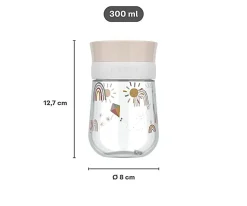 Vasos Antiderrame^Mepal Vaso Antiderrame 360º Mio Little Farm 300 ml