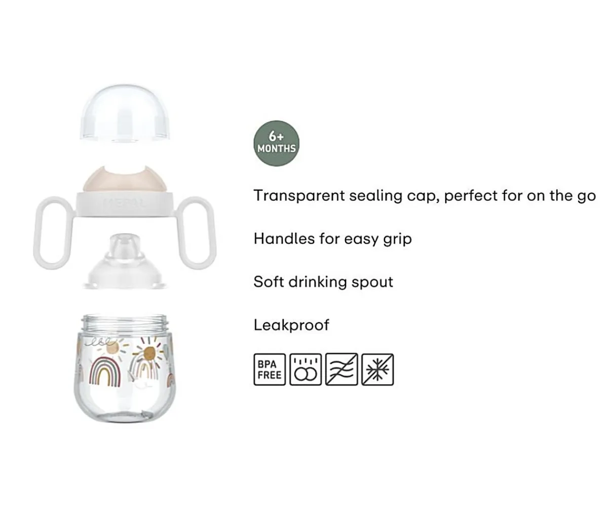 Vasos Antiderrame^Mepal Vaso Antiderrame Mio Sunshine & Rainbow 200 ml