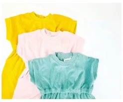 Ropa Infantil^BTBOX Vestido Rizo Mostaza