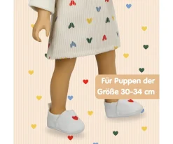 Accesorios Para Muñecas^Heless Zapatillas para Muñecos con Corazón